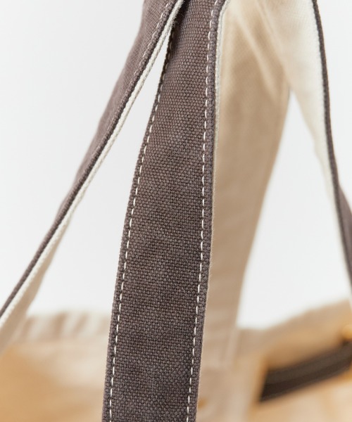 sita parantica（シータパランティカ）の「sita parantica/シータ パランティカ TOTEBAG CVL-M キャンバストートバッグM 2026年春夏（トートバッグ・レディース・ブラック系その他/ブラウン系その他/ネイビー系/オリーブ系/ブルー系その他/ベージュ系その他/グリーン/パープル/チャコール・FREE）」の15枚目の写真