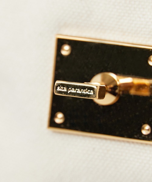 sita parantica（シータパランティカ）の「sita parantica/シータ パランティカ TOTEBAG CVL-M キャンバストートバッグM 2026年春夏（トートバッグ・レディース・ブラック系その他/ブラウン系その他/ネイビー系/オリーブ系/ブルー系その他/ベージュ系その他/グリーン/パープル/チャコール・FREE）」の22枚目の写真