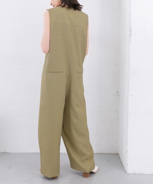 KBF(ケイビーエフ)の「ラップサロペット(サロペット/オーバーオール・レディース・ブラック/ベージュ・38/36)」の21枚目の写真