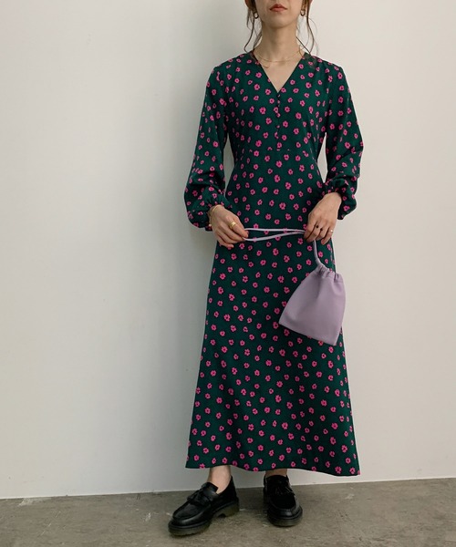 セール ブランド古着 長袖ワンピース ワンピース Mademoiselle Rope マドモアゼル ロペ のファッション通販 Zozoused