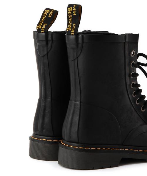 Dr. Martens(ドクターマーチン)の「BYRI Dr.Martens 8アイレット レインブーツ(レインシューズ・レディース・ブラック・6/4/5)」の10枚目の写真