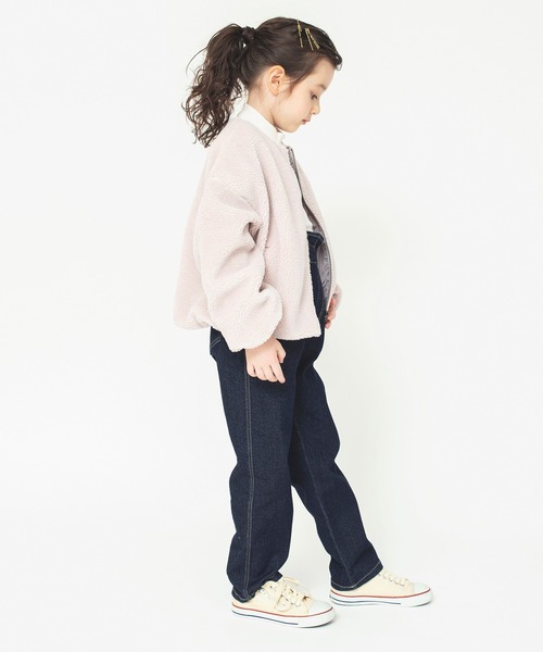 セール】ノーカラーボアブルゾン（ノーカラージャケット）｜branshes