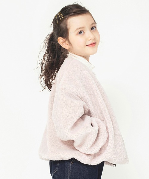 セール】ノーカラーボアブルゾン（ノーカラージャケット）｜branshes