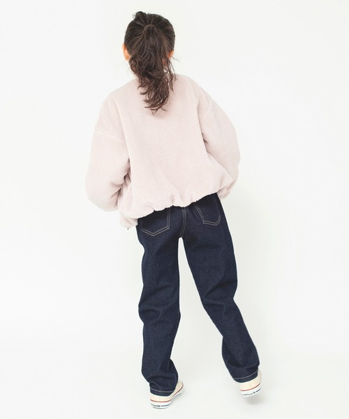 セール】ノーカラーボアブルゾン（ノーカラージャケット）｜branshes