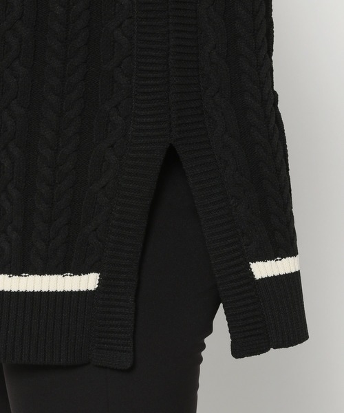 PAGEBOY（ページボーイ）の「ケーブルカレッジベスト（ベスト・レディース・ブラック/アイボリー/ブラウン系その他・FREE）」の19枚目の写真