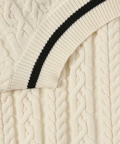 PAGEBOY（ページボーイ）の「ケーブルカレッジベスト（ベスト・レディース・ブラック/アイボリー/ブラウン系その他・FREE）」の21枚目の写真
