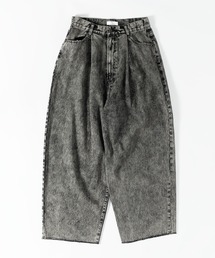 MUHET | カットオフタックワイドバルーンデニムパンツ(デニムパンツ)
