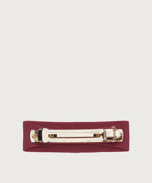 FERRAGAMO（フェラガモ）の「バレッタ（バレッタ/ヘアクリップ・レディース・レッド系・ONE SIZE）」の4枚目の写真
