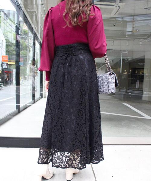 INGNI(イング)の「レースマーメイドスカート(スカート・レディース・ブラック/ホワイト×ブラック/ホワイト系その他2・FREE)」の5枚目の写真