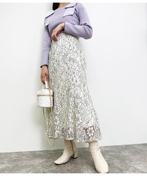 INGNI（イング）の「レースマーメイドスカート（スカート）」 - WEAR