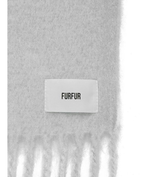 FURFUR（ファーファー）の「カラーシャギーマフラー（マフラー・レディース・サックスブルー/オレンジ/ラベンダー・FREE）」の6枚目の写真