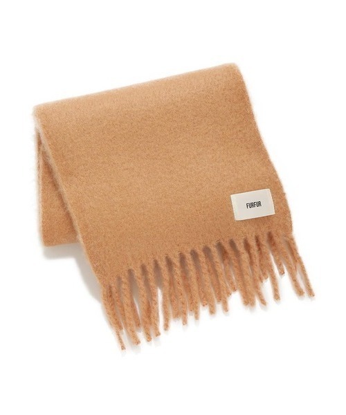 FURFUR（ファーファー）の「カラーシャギーマフラー（マフラー・レディース・サックスブルー/オレンジ/ラベンダー・FREE）」の9枚目の写真