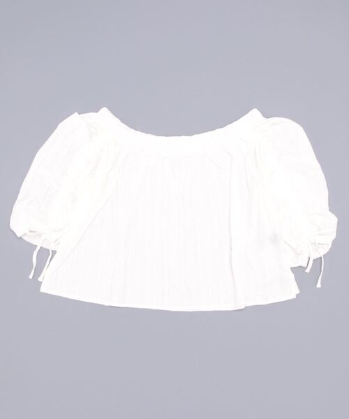 ENVYM（アンビー）の「オフショルブラウス（シャツ/ブラウス・レディース・ホワイト/ブラック・FREE）」の19枚目の写真