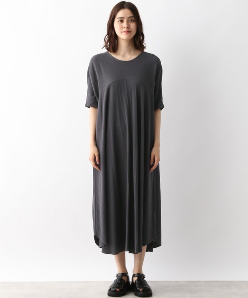 LEPSIM（レプシィム）の「ヨウリュウキリカエワンピース　349282（ワンピース・レディース・ブラウン/グレー/レッド・FREE）」の8枚目の写真