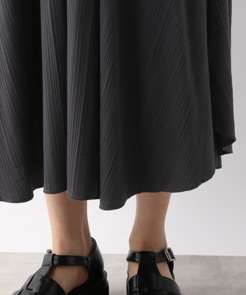 LEPSIM（レプシィム）の「ヨウリュウキリカエワンピース　349282（ワンピース・レディース・ブラウン/グレー/レッド・FREE）」の5枚目の写真