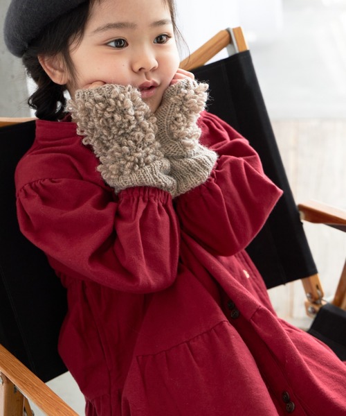 MAKE YOUR DAY(メイクユアデイ)の「シャツワンピース■80~140cm(シャツワンピース・キッズ・ブラウン/レッド・90/120/140/130/110/100)」の10枚目の写真