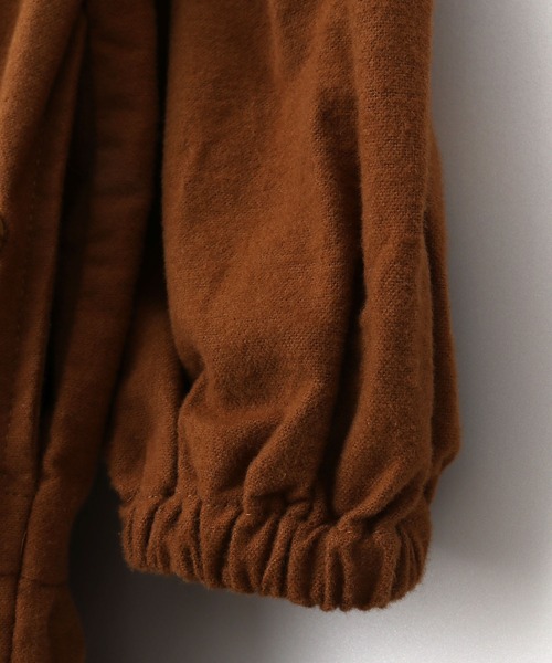 MAKE YOUR DAY(メイクユアデイ)の「シャツワンピース■80~140cm(シャツワンピース・キッズ・ブラウン/レッド・90/120/140/130/110/100)」の18枚目の写真