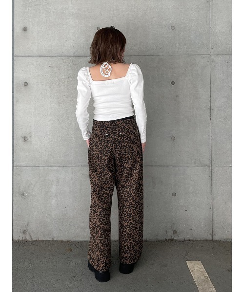 ENVYM(アンビー)の「ホルターネックリブTOPS(Tシャツ/カットソー・レディース・ホワイト/ブラック/その他・FREE)」の17枚目の写真