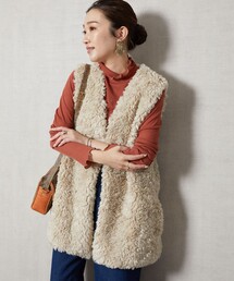 FREAK'S STORE | 【WEB限定】フェイクファーベスト(その他アウター)