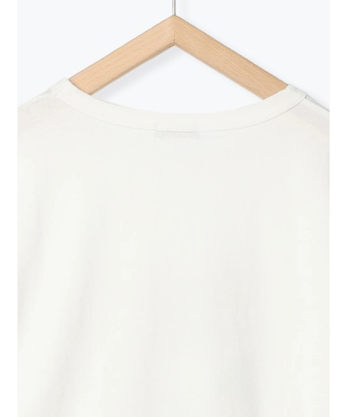 Samansa Mos2（サマンサ モスモス）の「【miyuki matsuo×Samansa Mos2】プリントTシャツ（Tシャツ/カットソー・レディース・オフホワイト/チャコール/キナリ・ﾌﾘ-）」の17枚目の写真