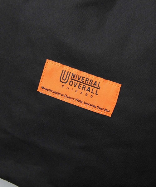 UNIVERSAL OVERALL（ユニバーサルオーバーオール）の「コットンギャバジンツイル 2WAY ショルダートート（ショルダーバッグ・メンズ・ブラック/ベージュ・FREE）」の11枚目の写真
