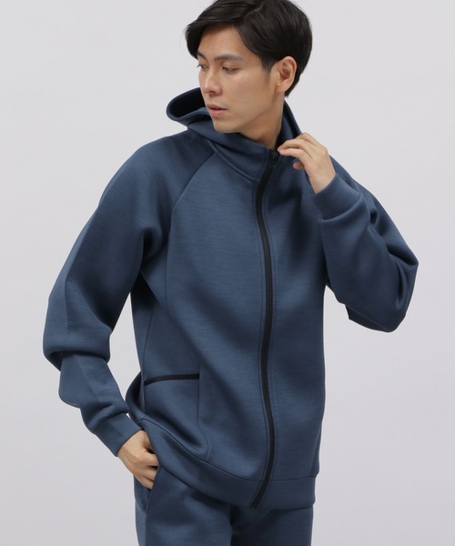 LAKOLE（ラコレ）の「ダンボールZIPパーカー / 125739（パーカー・メンズ・ネイビー/ライトグレー/ブラック・LARGE/X-LARGE/MEDIUM）」の3枚目の写真