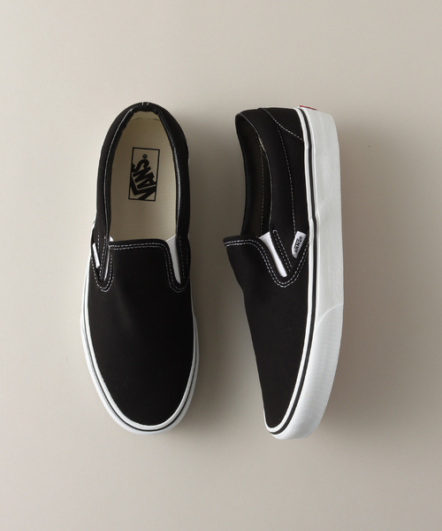 JOURNAL STANDARD relume(ジャーナルスタンダード レリューム)の「【VANS / ヴァンズ】CLASSIC SLIP-ON(スニーカー・メンズ・ブラック・90/100/80/85/95)」の2枚目の写真