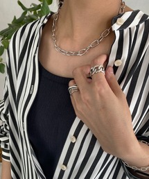 ボリュームチェーンネックレス