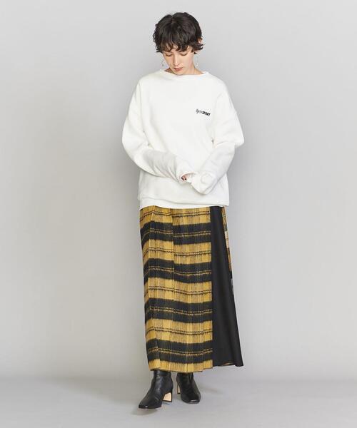 O'NEIL of DUBLIN(オニールオブダブリン)の「<O'NEIL of DUBLIN>パッチワーク キルト ラップ スカート(スカート・レディース・イエロー・10)」の9枚目の写真