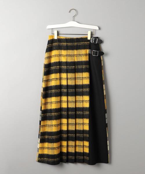 O'NEIL of DUBLIN(オニールオブダブリン)の「<O'NEIL of DUBLIN>パッチワーク キルト ラップ スカート(スカート・レディース・イエロー・10)」の11枚目の写真
