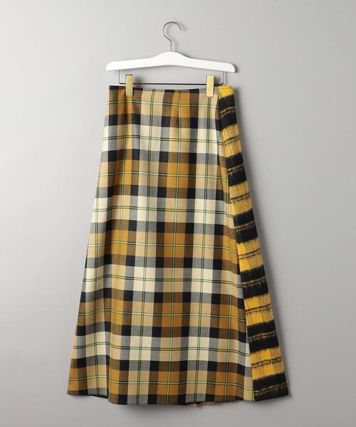 O'NEIL of DUBLIN(オニールオブダブリン)の「<O'NEIL of DUBLIN>パッチワーク キルト ラップ スカート(スカート・レディース・イエロー・10)」の12枚目の写真