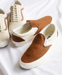 And A | VANS ヴァンズ / CLASSIC SLIP-ON クラシックスリッポン バイカラー配色切り替え キャンバスローカットスニーカー / VN0A5JMHBUE(スリッポン)