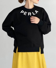 PICCIN | パールビーズ付きプリントプルオーバー(Tシャツ/カットソー)