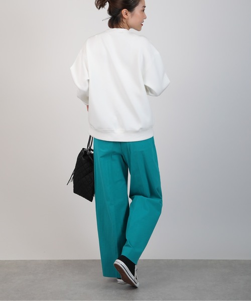 PICCIN（ピッチン）の「パールビーズ付きプリントプルオーバー（Tシャツ/カットソー・レディース・オフホワイト/ブラック/ライトグレー・M）」の12枚目の写真