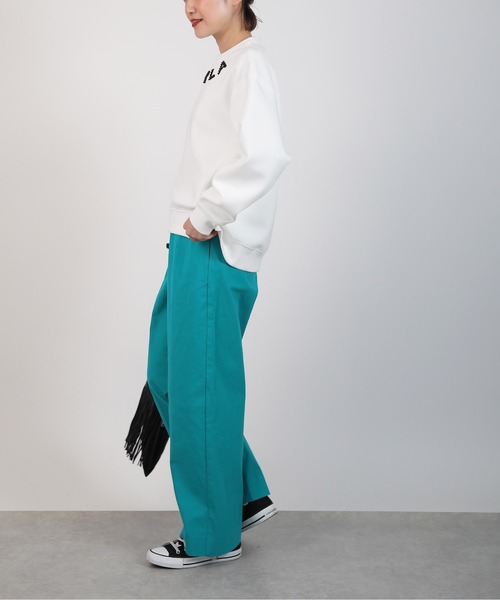 PICCIN（ピッチン）の「パールビーズ付きプリントプルオーバー（Tシャツ/カットソー・レディース・オフホワイト/ブラック/ライトグレー・M）」の18枚目の写真