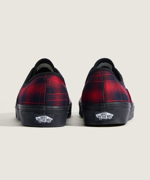 VANS（バンズ）の「VANS/ヴァンズ AUTHENTIC ローカットスニーカー 秋 秋服 2026年秋冬（スニーカー・メンズ・ブラック/グレー/レッド・26cm/26.5cm/27cm/27.5cm/28cm）」の6枚目の写真
