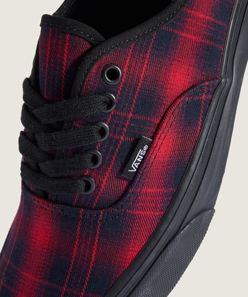VANS（バンズ）の「VANS/ヴァンズ AUTHENTIC ローカットスニーカー 秋 秋服 2026年秋冬（スニーカー・メンズ・ブラック/グレー/レッド・26cm/26.5cm/27cm/27.5cm/28cm）」の7枚目の写真