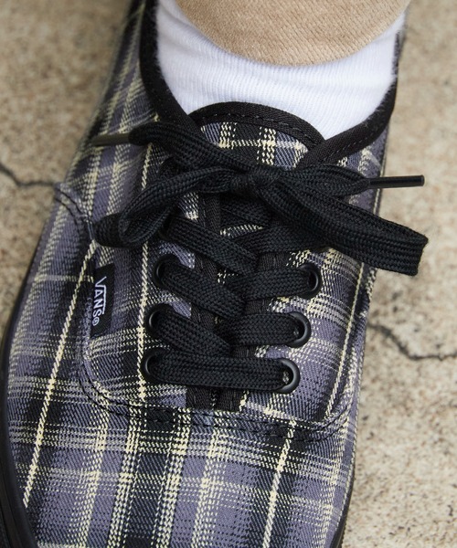 VANS（バンズ）の「VANS/ヴァンズ AUTHENTIC ローカットスニーカー 秋 秋服 2026年秋冬（スニーカー・メンズ・ブラック/グレー/レッド・26cm/26.5cm/27cm/27.5cm/28cm）」の20枚目の写真