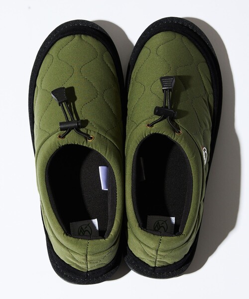 FREAK'S STORE（フリークスストア）の「WEB限定 FREAK'S STORE OUTDOORS/フリークスアウトドアーズ キルティングモックシューズ/スリッポン（スリッポン・メンズ・ブラック/オリーブ・28/25/24/26/27/23）」の13枚目の写真