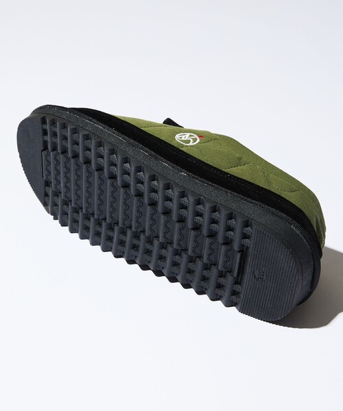 FREAK'S STORE（フリークスストア）の「WEB限定 FREAK'S STORE OUTDOORS/フリークスアウトドアーズ キルティングモックシューズ/スリッポン（スリッポン・メンズ・ブラック/オリーブ・28/25/24/26/27/23）」の7枚目の写真