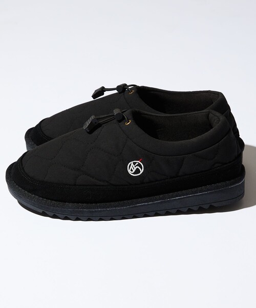 FREAK'S STORE（フリークスストア）の「WEB限定 FREAK'S STORE OUTDOORS/フリークスアウトドアーズ キルティングモックシューズ/スリッポン（スリッポン・メンズ・ブラック/オリーブ・28/25/24/26/27/23）」の11枚目の写真