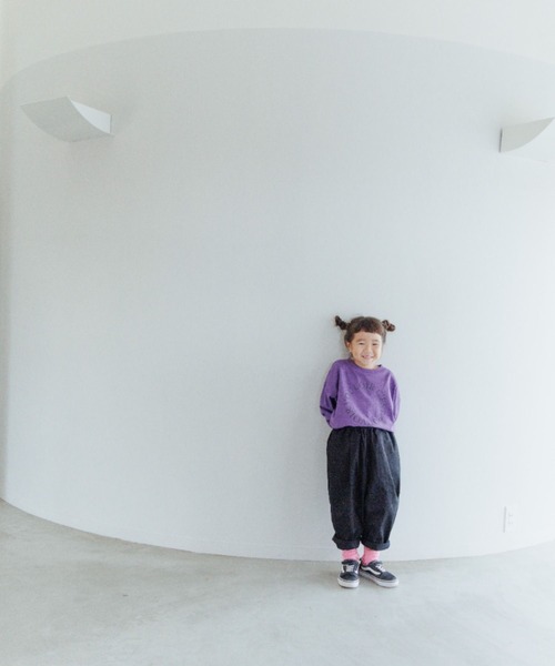 LOWRYS FARM（ローリーズファーム）の「コットンエッグパンツ　164314（その他パンツ・キッズ・ブラック/カーキ/ピンク・110cm/120cm/130cm/140cm/150cm）」の4枚目の写真