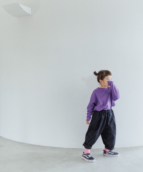 LOWRYS FARM（ローリーズファーム）の「コットンエッグパンツ　164314（その他パンツ・キッズ・ブラック/カーキ/ピンク・110cm/120cm/130cm/140cm/150cm）」の6枚目の写真