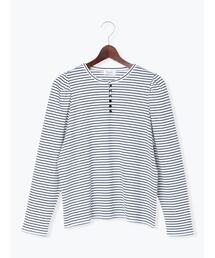 Te chichi TERRASSE | ボーダーパワーショルダープルオーバー(Tシャツ/カットソー)