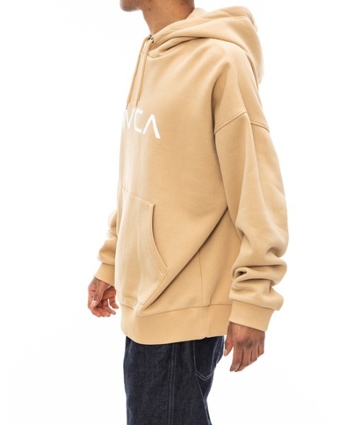 RVCA(ルーカ)の「RVCA メンズ RVCA HOODIE パーカー【2022年秋冬モデル】/ルーカロゴプルオーバーパーカー(パーカー・メンズ・ブラック/ベージュ/グリーン系その他・X-LARGE/SMALL/LARGE/MEDIUM)」の13枚目の写真