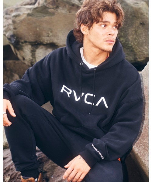 RVCA(ルーカ)の「RVCA メンズ RVCA HOODIE パーカー【2022年秋冬モデル】/ルーカロゴプルオーバーパーカー(パーカー・メンズ・ブラック/ベージュ/グリーン系その他・X-LARGE/SMALL/LARGE/MEDIUM)」の20枚目の写真