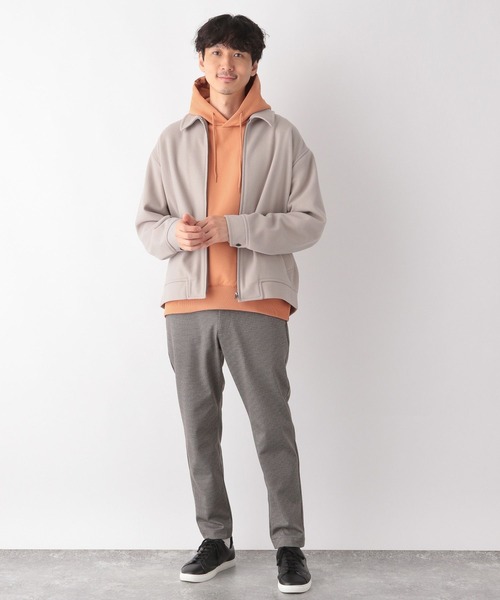 GLOBAL WORK（グローバルワーク）の「ウーリーテックZIPブルゾン