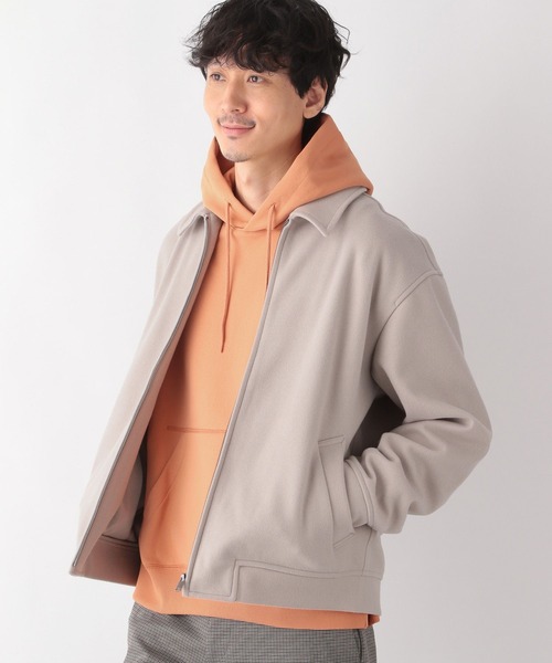 なおページ GLOBAL WORK（グローバルワーク）の「ウーリーテックZIPブルゾン