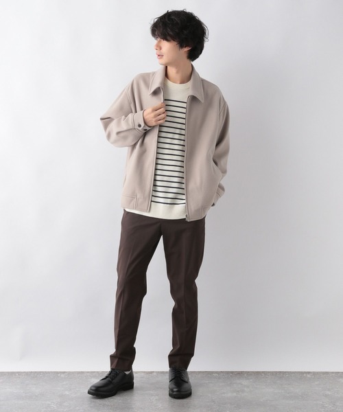 GLOBAL WORK（グローバルワーク）の「ウーリーテックZIPブルゾン