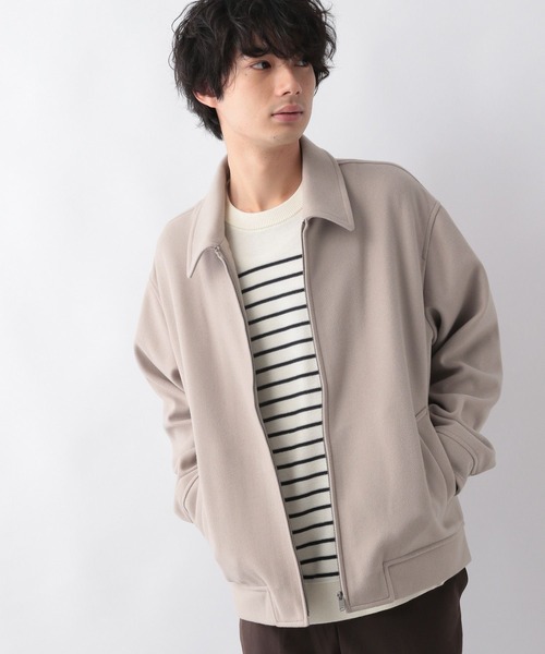 なおページ GLOBAL WORK（グローバルワーク）の「ウーリーテックZIPブルゾン